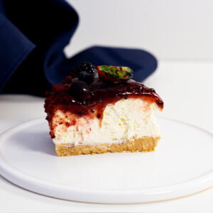 Torta Cheese Cake de Frutas Vermelhas – R$ 130,00 o Kg